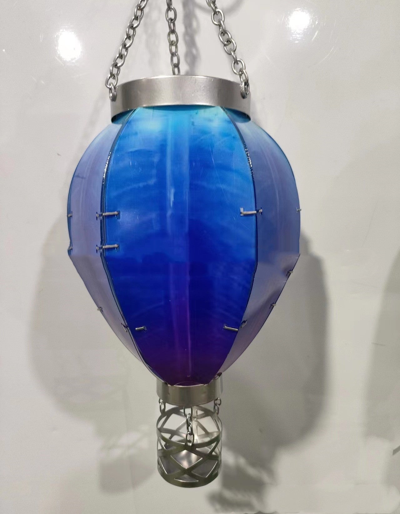 Christmas Solar Hot Air Balloon Lantern Outdoor