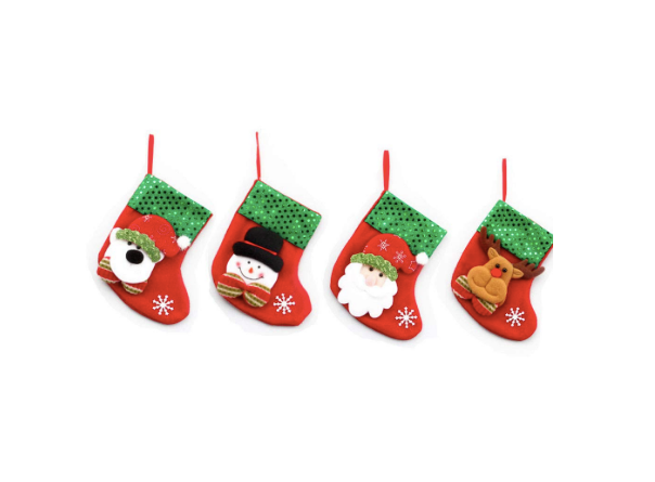 Christmas Decorations Santa Claus Socks Christmas Tree Pendant Christm