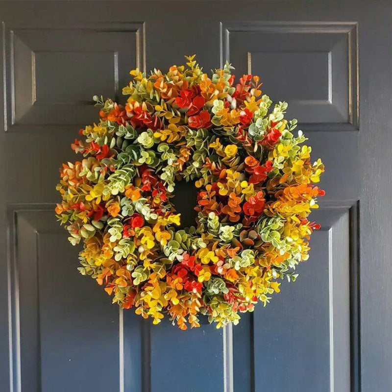 Color Eucalyptus Garland Spot Autumn Simulation Flower Garland Scene Layout