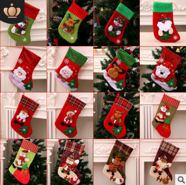 Christmas Decorations Santa Claus Socks Christmas Tree Pendant Christm