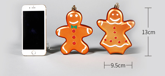 Christmas Ornaments Cute Gifts Reindeer Balls Stars Gingerbread
