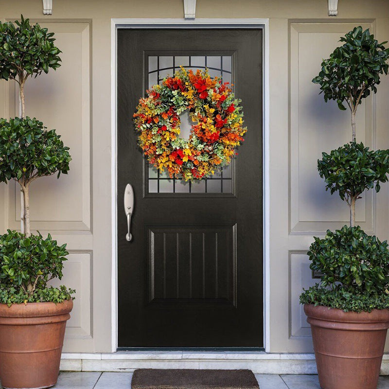 Color Eucalyptus Garland Spot Autumn Simulation Flower Garland Scene Layout