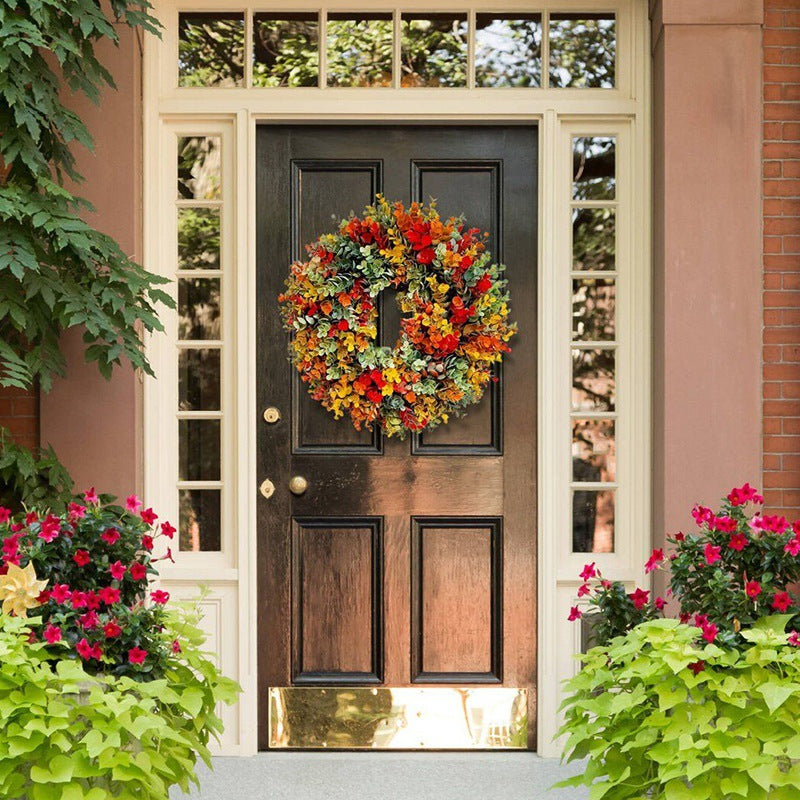 Color Eucalyptus Garland Spot Autumn Simulation Flower Garland Scene Layout