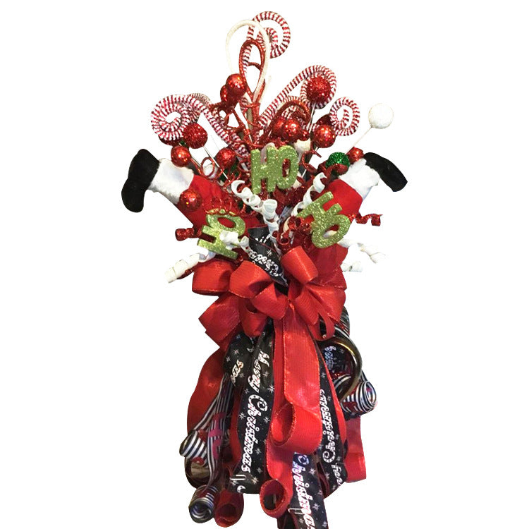 Garland Hanging Window Christmas Tree Decoration Artwork