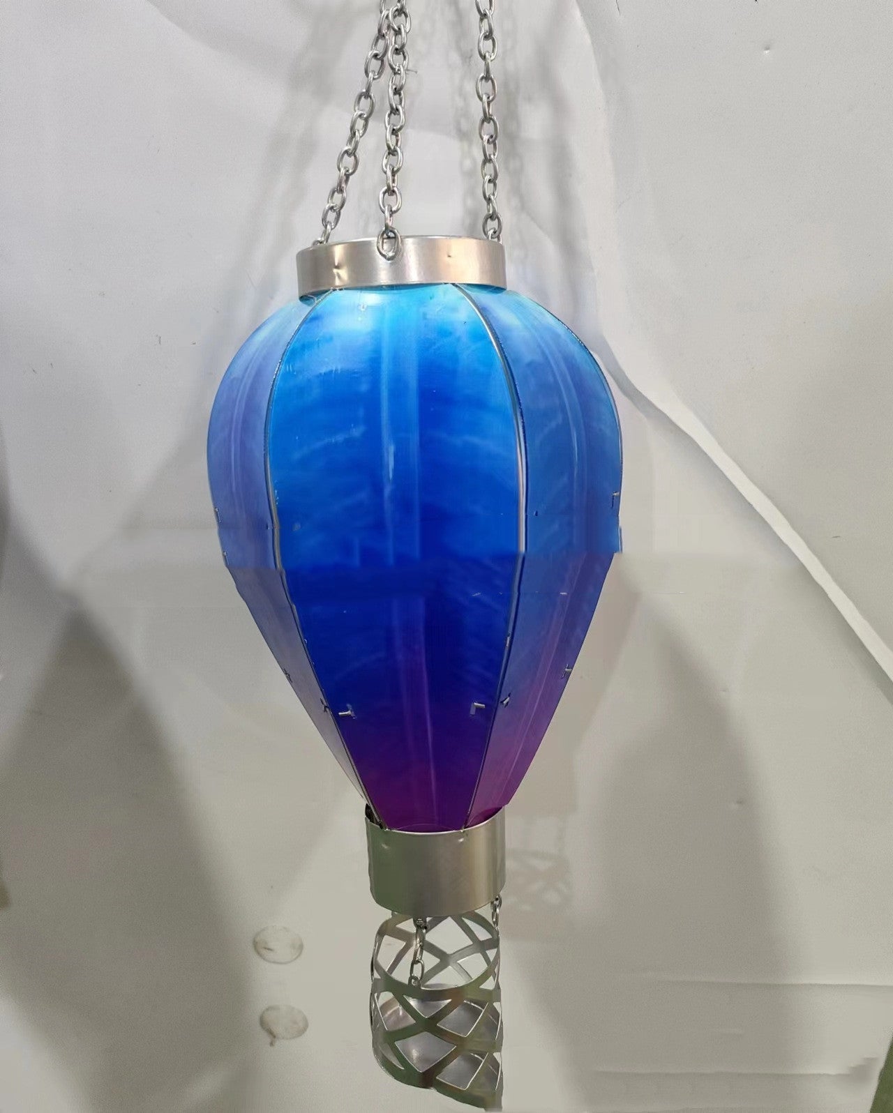 Christmas Solar Hot Air Balloon Lantern Outdoor