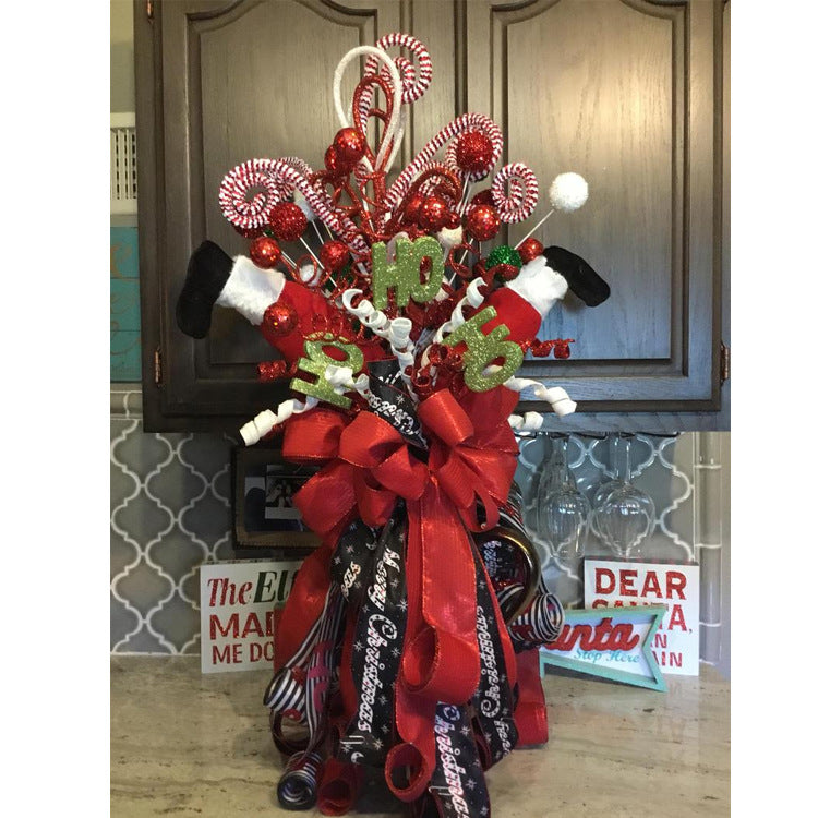 Garland Hanging Window Christmas Tree Decoration Artwork
