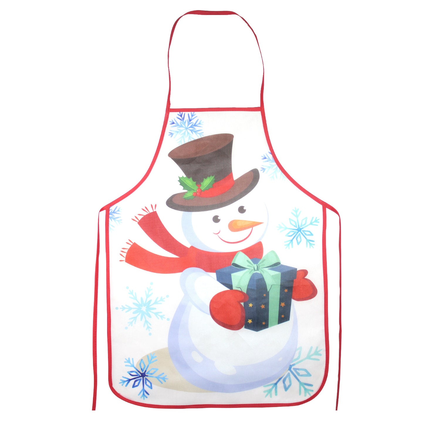 Santa Claus Snowman apron