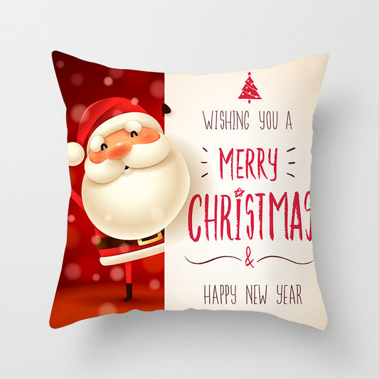 Santa snowman pillowcase