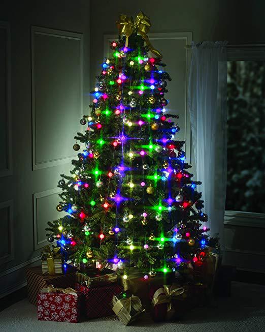 Christmas tree decoration lights string