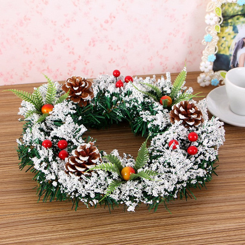 Simulation Christmas Tree Decoration Wedding Celebration Wreath