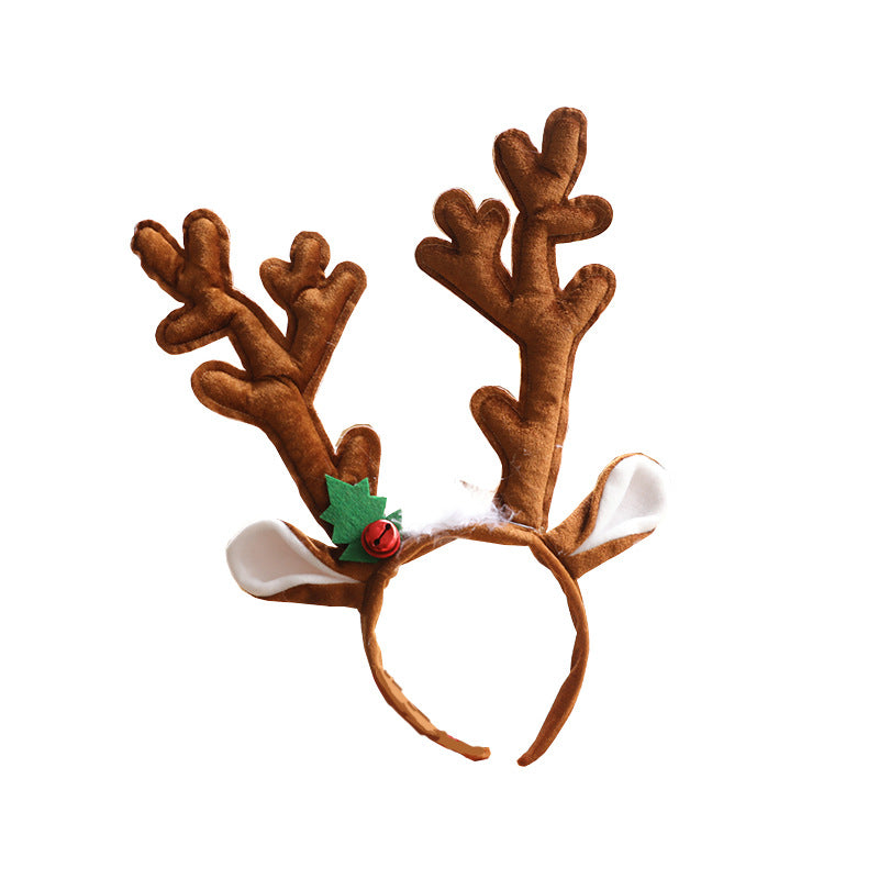 Christmas big deer horn Headband