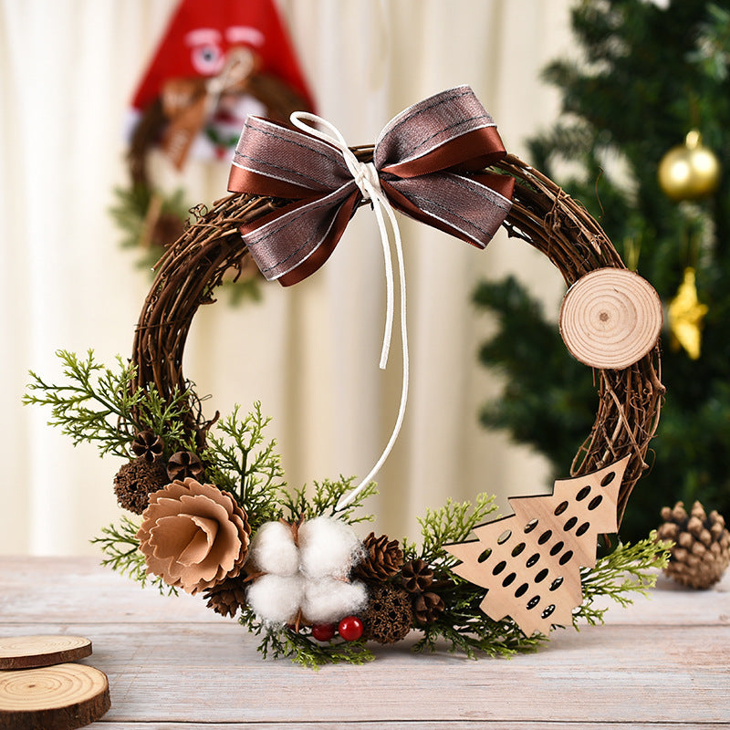 Christmas wreath, vine ring, pendant, mall ornaments