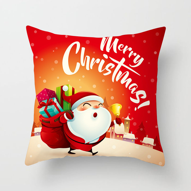 Santa snowman pillowcase