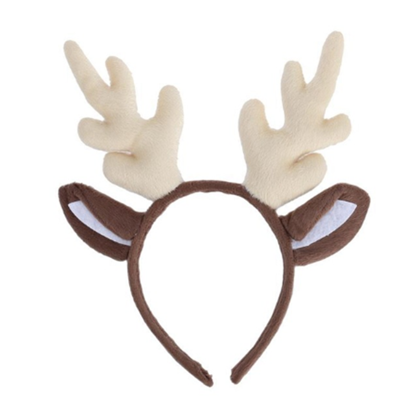 Christmas children's antler headband ball supplies