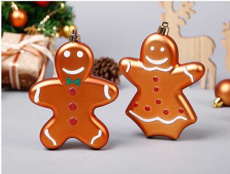 Christmas Ornaments Cute Gifts Reindeer Balls Stars Gingerbread       