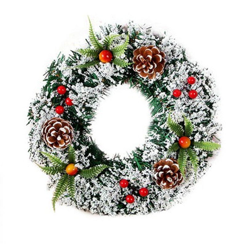 Simulation Christmas Tree Decoration Wedding Celebration Wreath