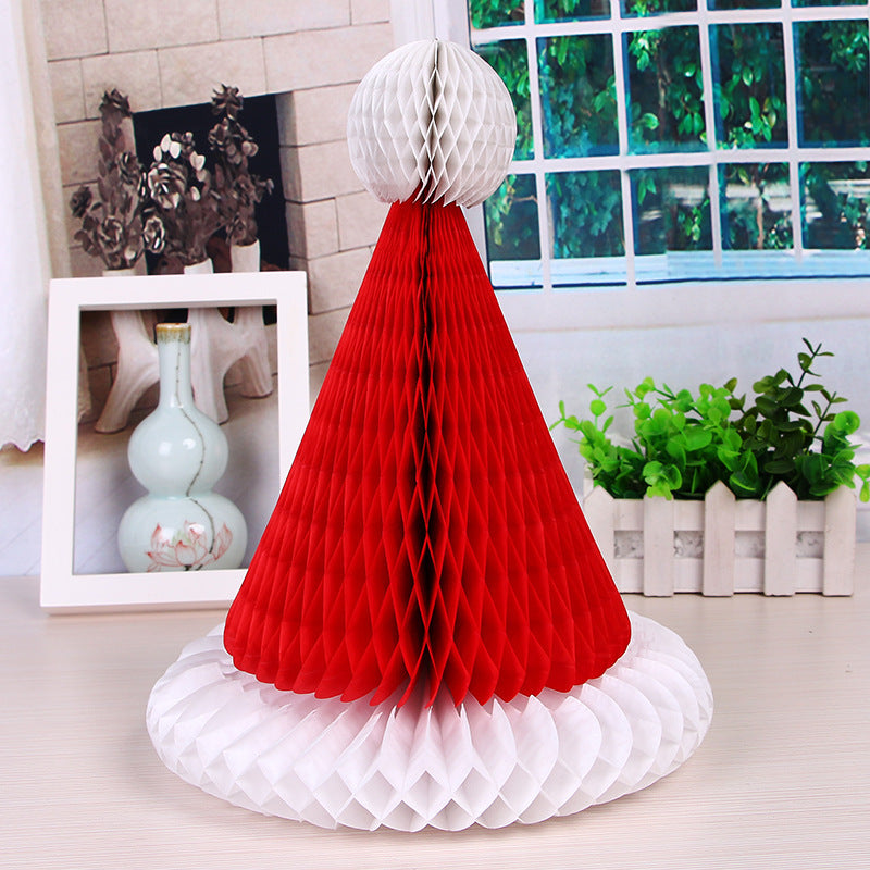 Beehive ball Santa hat Christmas