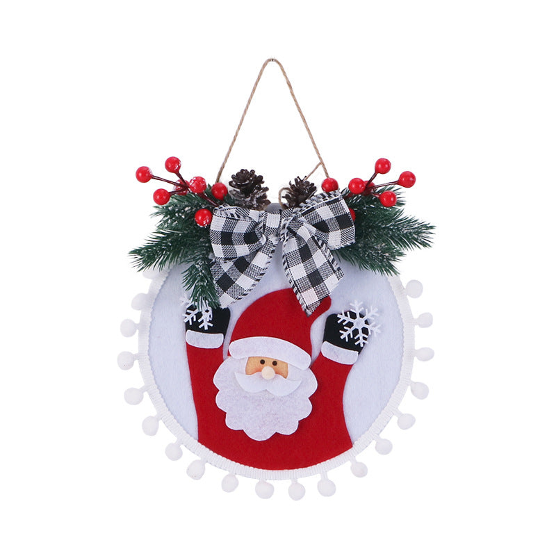 Old Snowman Reindeer Christmas Tree Ornaments