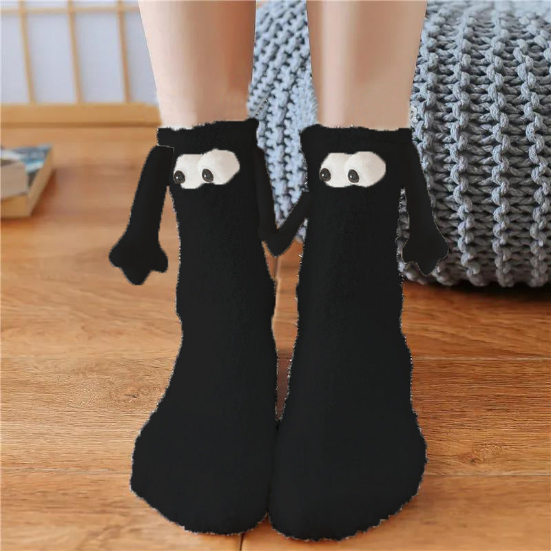 Christmas Supplies Coral Fleece Tube Socks Warm Slipper Bed Socks Winter Soft Warm Slipper