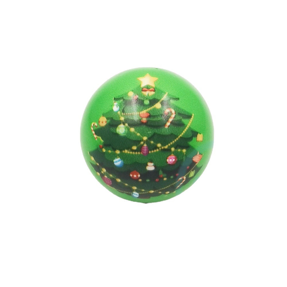 Pu Foam Ball 63mm Christmas Decompression