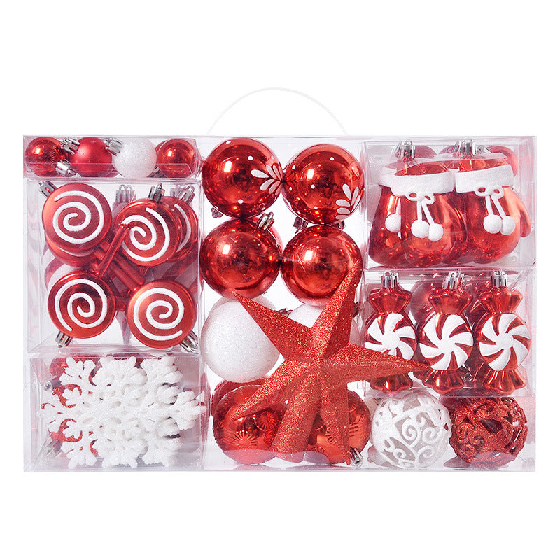 130 Sets Of Ornaments Christmas Hanging Decoration Ornaments