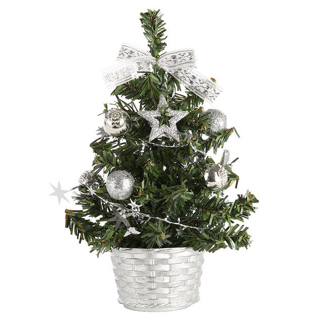 Mini Artificial Tree Christmas Decorations Family Gifts